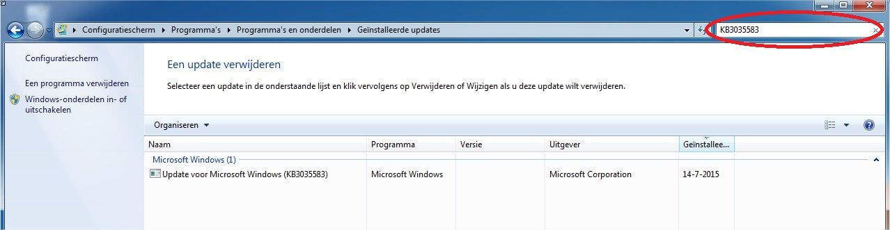 Windows 10 melding verwijderen